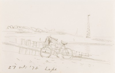 Bike on the Beach - sketch