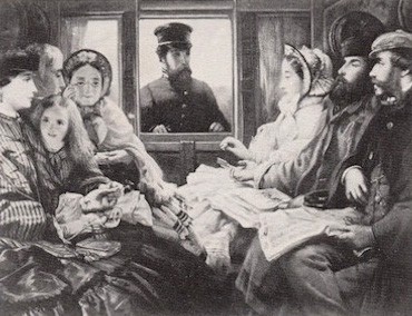 The Pleasures of Travel, 1851 (1861) by Robert Musgrave Joy, photo courtesy of the Waugh estate