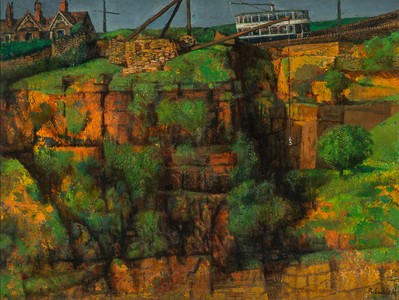 This painting was also trimmed