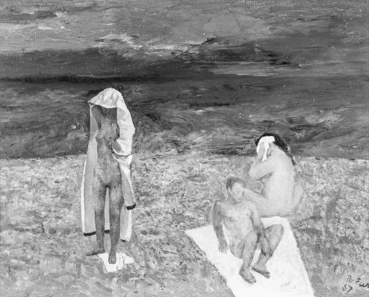 Three Figures on a Beach (1967)
