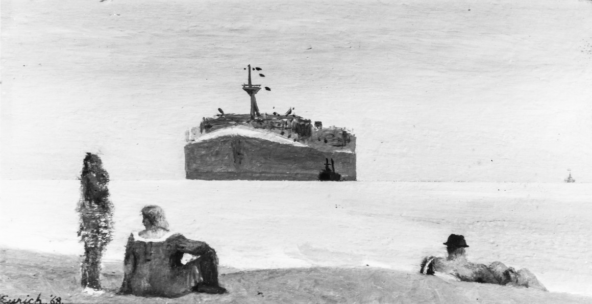 Tanker in the Solent (1968)