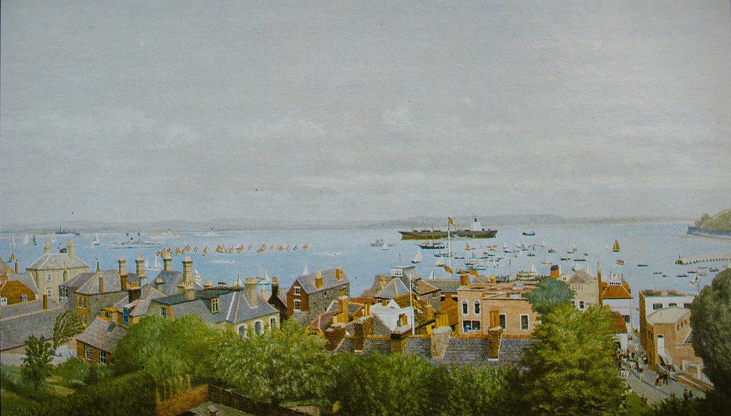 Cowes Week from Providence House (1972)