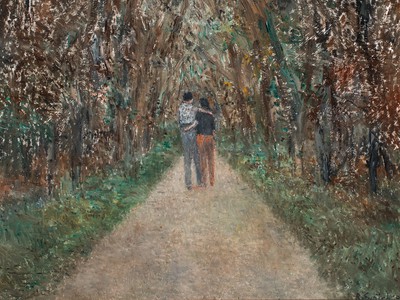 Lovers in the Woods