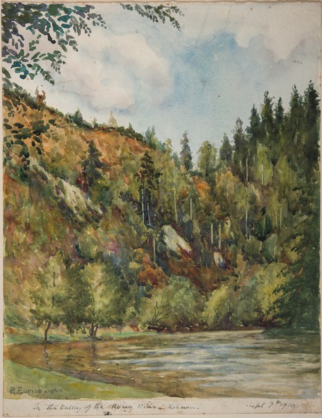 Valley of the Neisse River - Rohnau (1920)