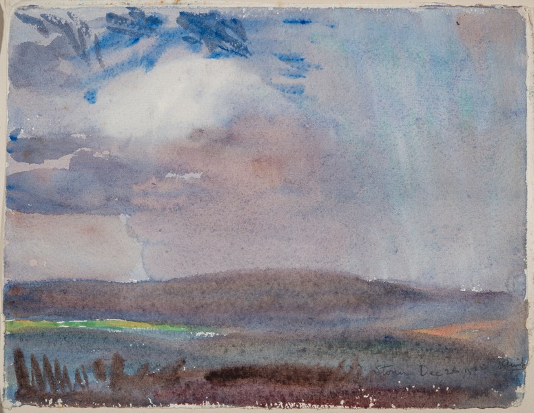 Storm, Moors (26th Dec 1922)