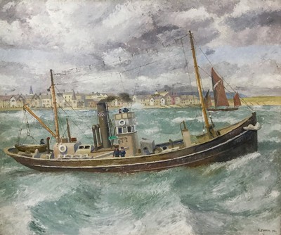A Great Yarmouth Trawler