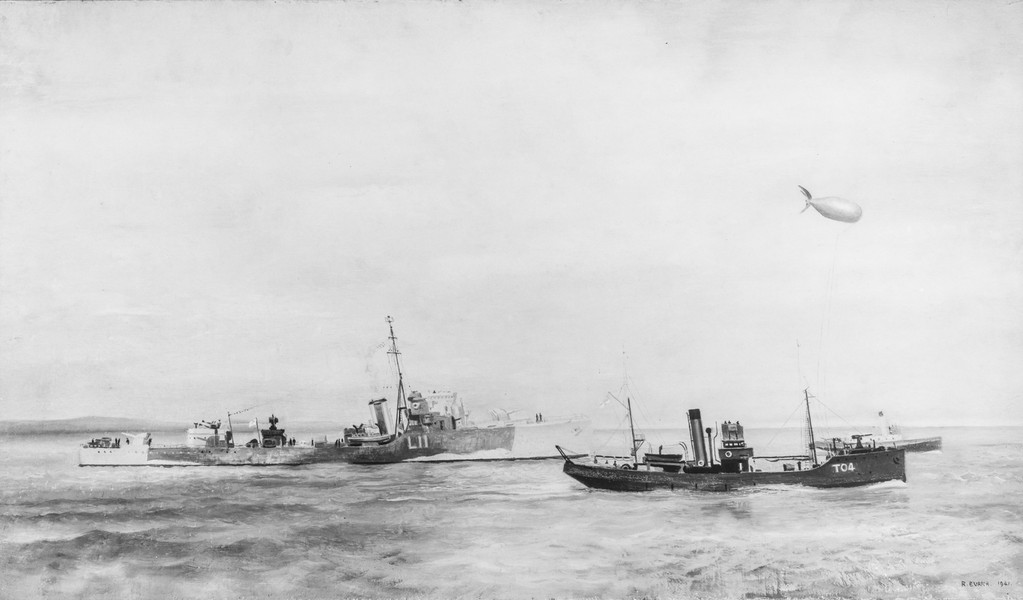 Destroyer and Minesweeper (1941)