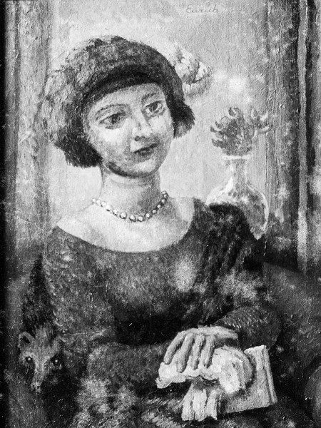 Woman with Fox Fur (c1930)
