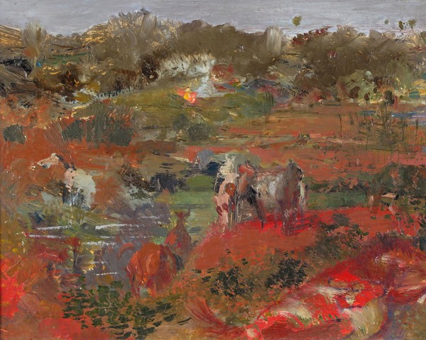 Cattle in a Landscape (1960)
