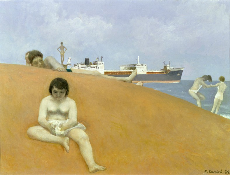 Lovers on Beach (1969)
