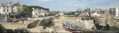 The only other painting Richard did of Porthleven