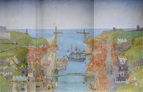 The final mural based on the study above.