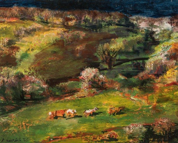 Landscape with Cows (1965)