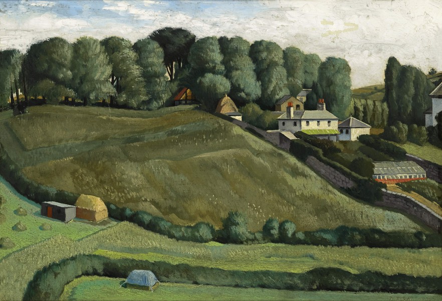 Landscape at Lyme Regis (1930)