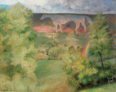 The White Horse After Rain