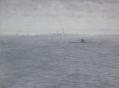 Submarine on the Solent