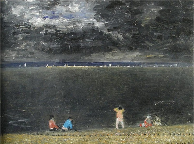 Dark Sea with Storm Clouds (1987)