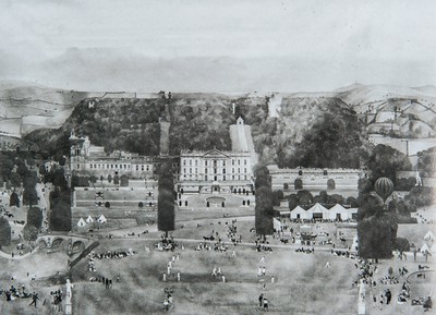 Chatsworth, Study for a Mural in the Teaching Hospital, Sheffield