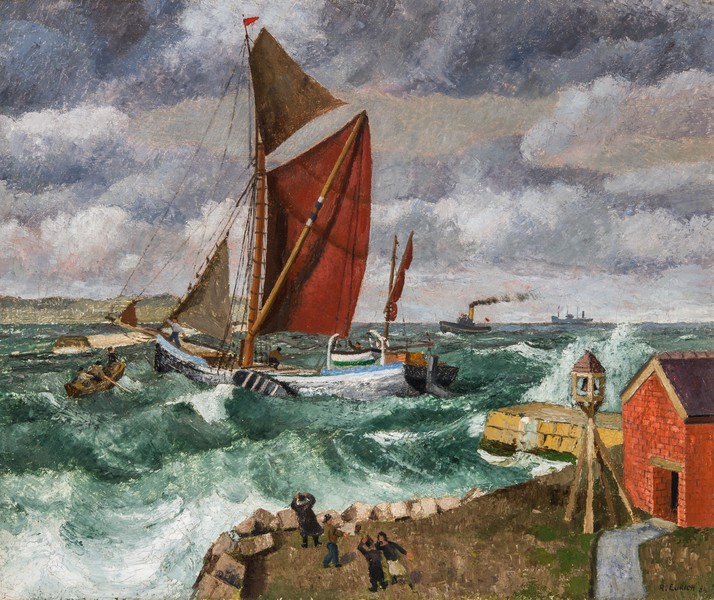 Choppy Weather on the Solent (1934)