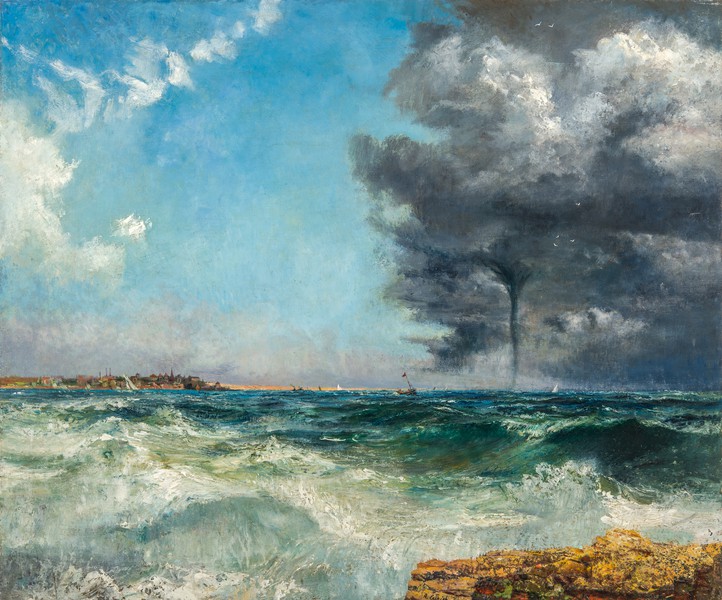 Waterspout on the Solent (1954)