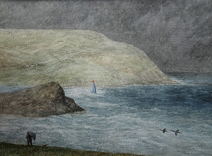 Rain Approaching Calf-of-Man (1978)