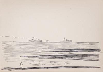 Ships on the horizon - Sketch-0803