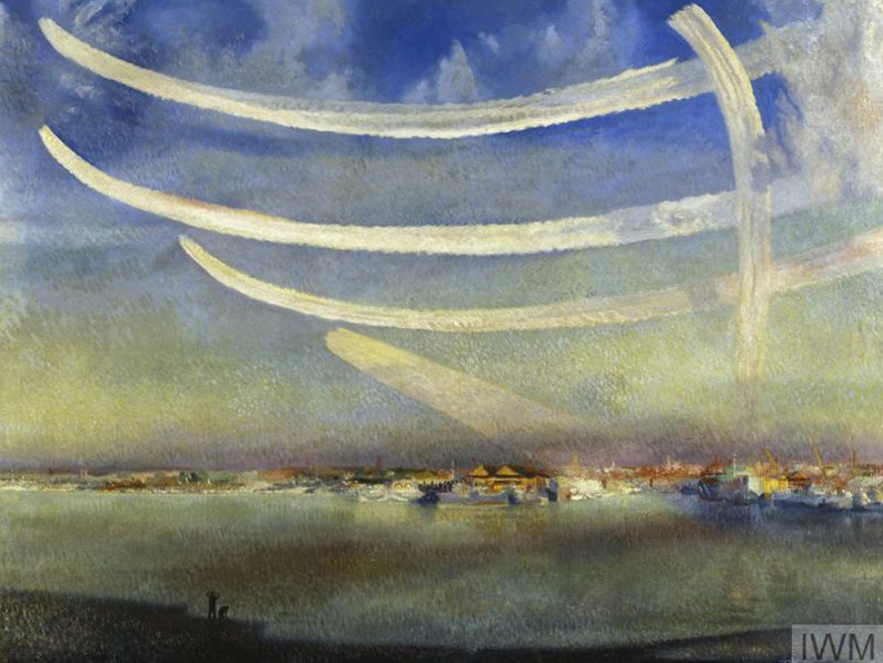 Fortresses over Southampton Water (1944)
