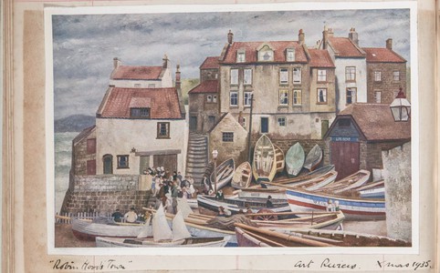 The painting published in colour in the Christmas issue of Arts Review 1935.