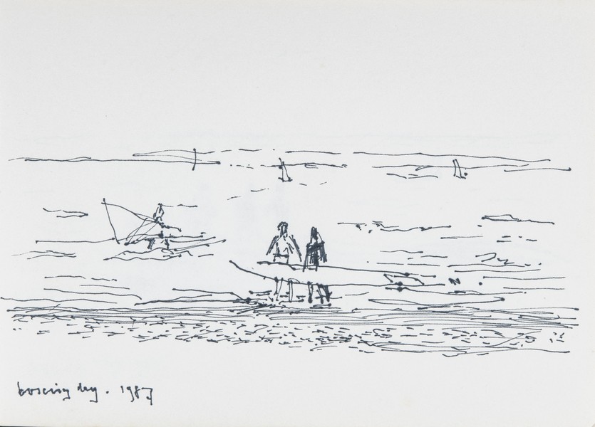 Sketch_03-11 windsurfers (26th Dec 1987)