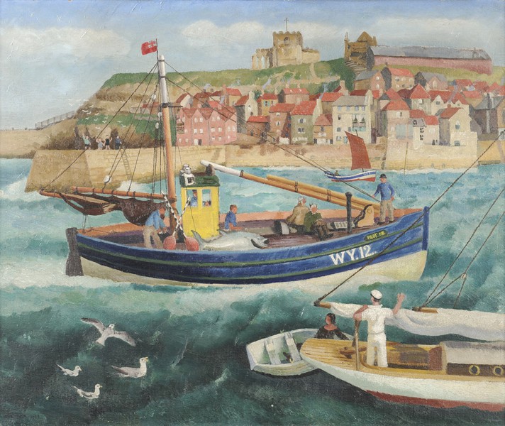 Tunny Fishing, Whitby (1933)
