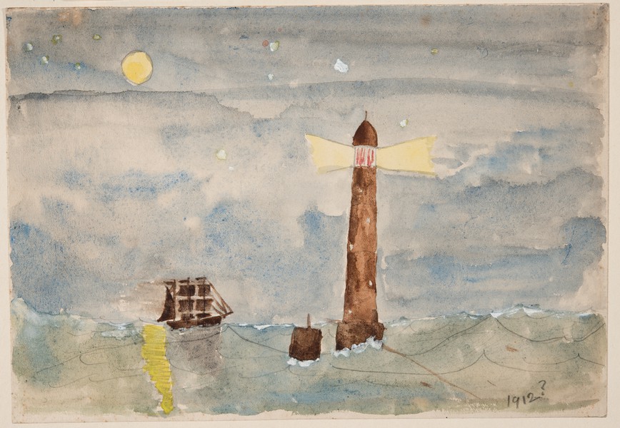 Eddystone Lighthouse (c1912)