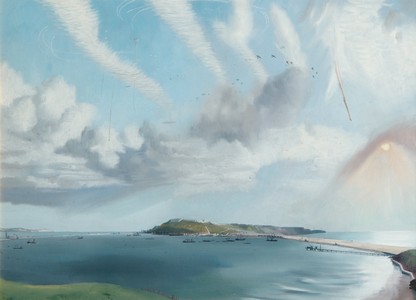 Another version of the air fight in the Royal Air Force collection