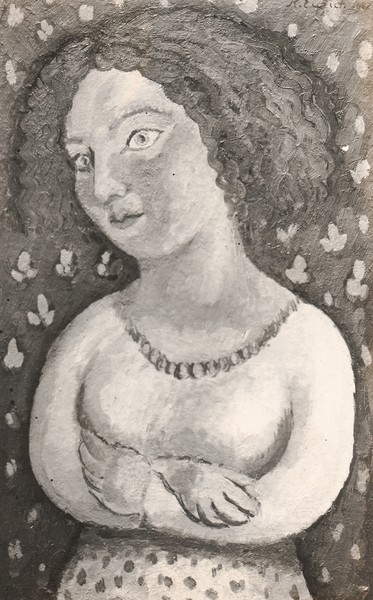 Girl with Arms Crossed (1927)