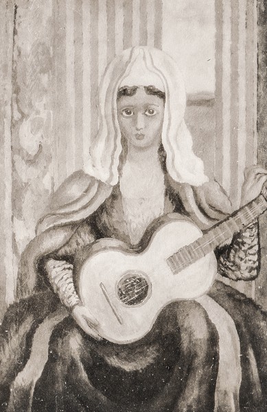 Girl with Guitar (c1929)