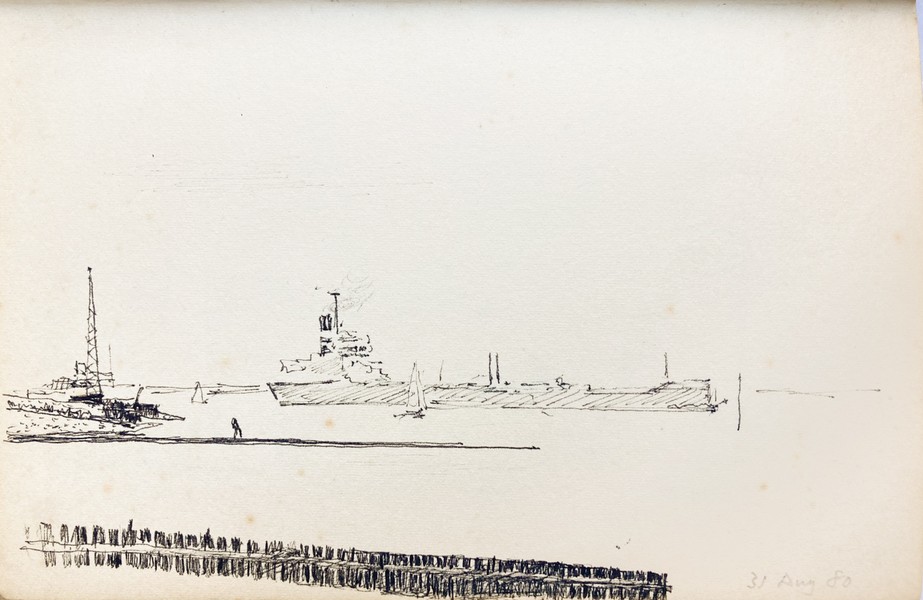Sketch_02-15 Tanker, Crane (31st Aug 1980)