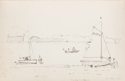 Sketch_02-16 sailing dinghies