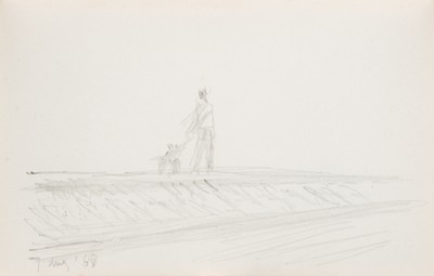 Sketch_02-31 Man and Dog