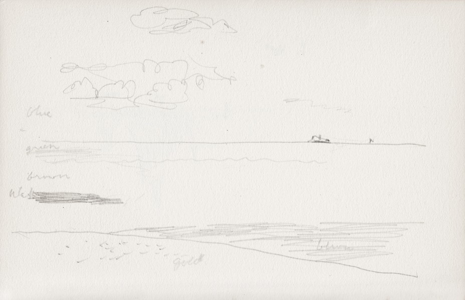 Sketch_02-39 Beach Sea Sky (September 1985)