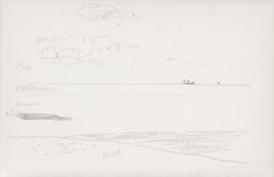 Sketch_02-39 Beach Sea Sky