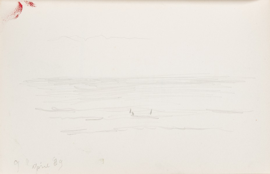 Sketch_02-52 Empty Seascape (9th Apr 1989)
