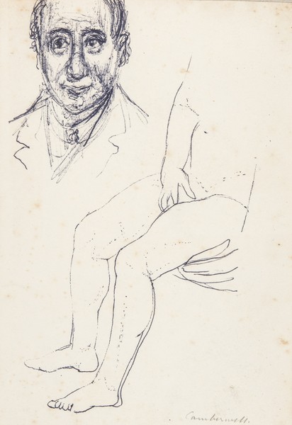 Sketch_17-010 Camberwell portrait and figure study (1960s)