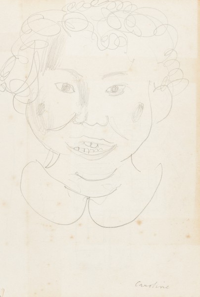 Sketch_17-015 Caroline portrait (1960s)