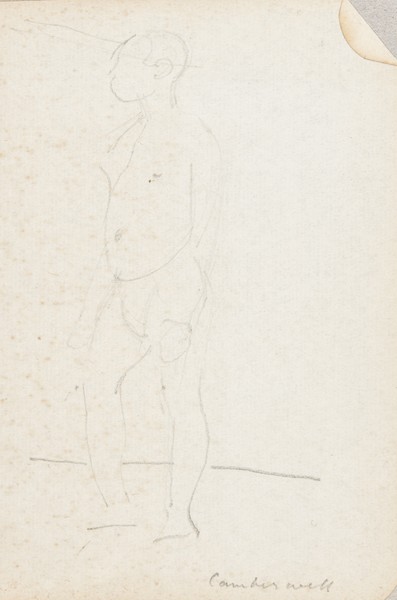 Sketch_17-052 Camberwell figure study (1960s)