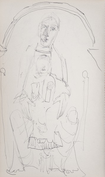 Sketch_08-006 mother and child (1970s)
