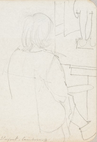 Sketch_17-057 Back view of Camberwell student drawing (1960s)