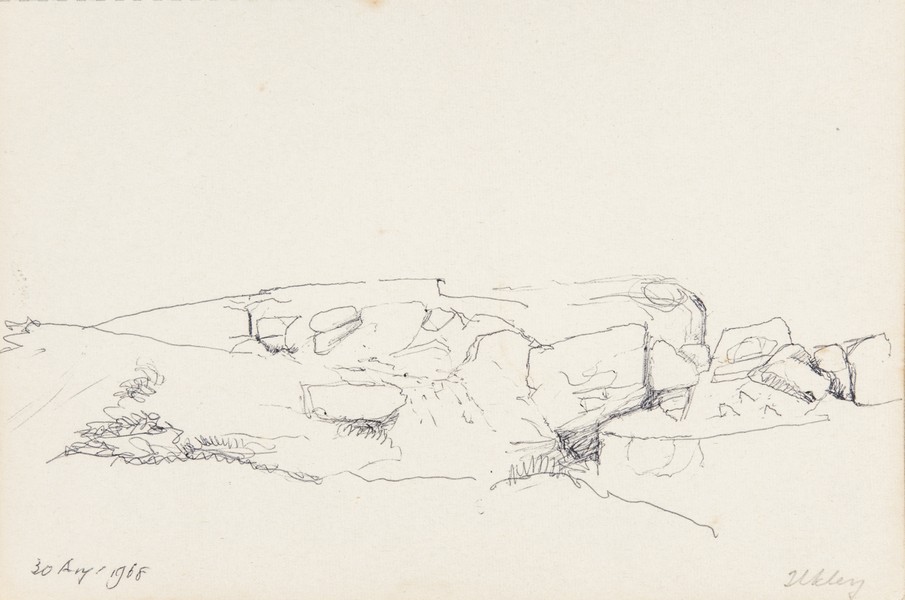 Sketch_17-085 Ilkley rocks (30th Aug 1968)