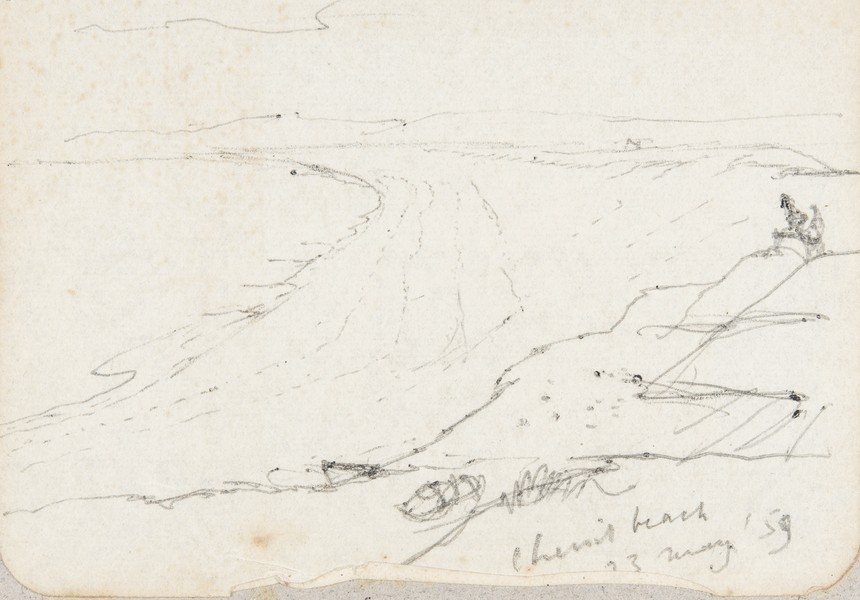 Sketch_17-088 Chesil Beach (23rd May 1959)
