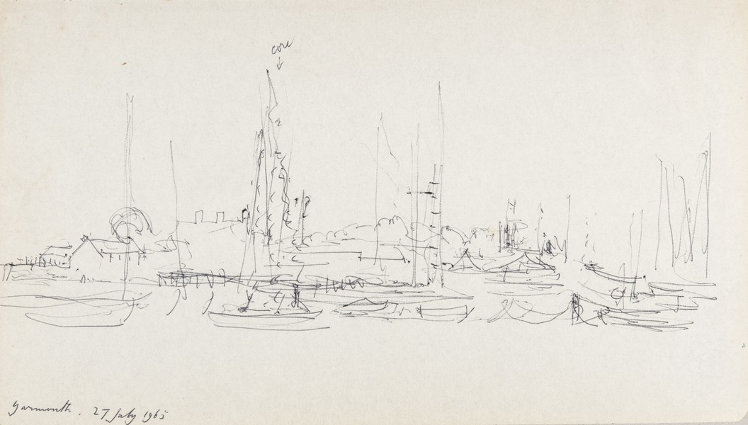 Sketch_17-098 Yarmouth I.O.W. (27th Jul 1965)