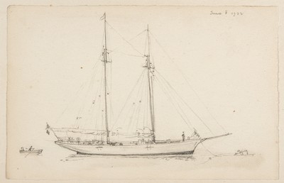 Sketch_20-007 two master sailing ship