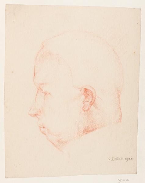 Profile of a Man's Head (1922)